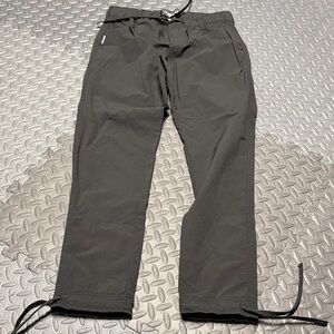 Men's black trailhead pants with Drawstring